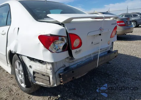 2008 Toyota Corolla S из США, поврежденный, VIN 2T1BR30E28C907586